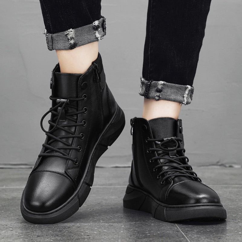 💥Last-Minute Deals 50% RABATT💥Bestseller💥 Herren Casual Vielseitige Echtleder Stiefel
