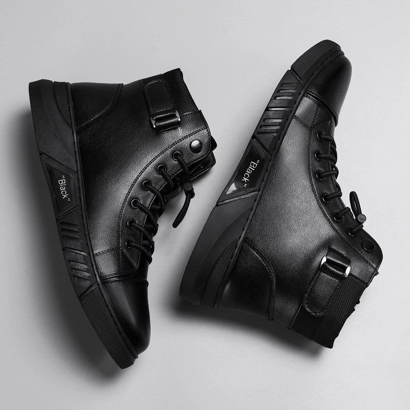 💥Last-Minute Deals 50% RABATT💥Bestseller💥 Herren Casual Vielseitige Echtleder Stiefel