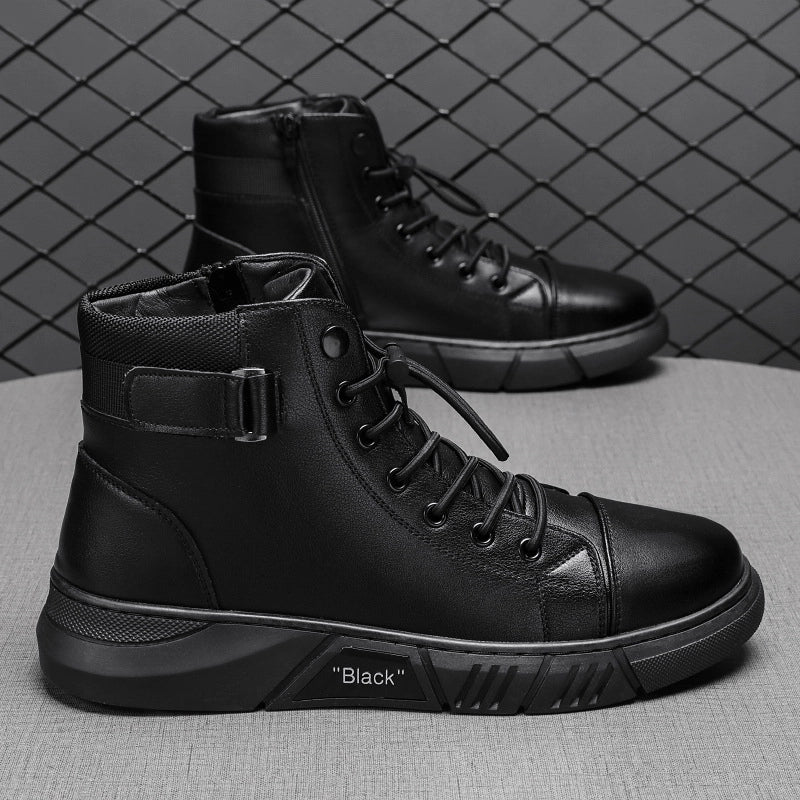 💥Last-Minute Deals 50% RABATT💥Bestseller💥 Herren Casual Vielseitige Echtleder Stiefel