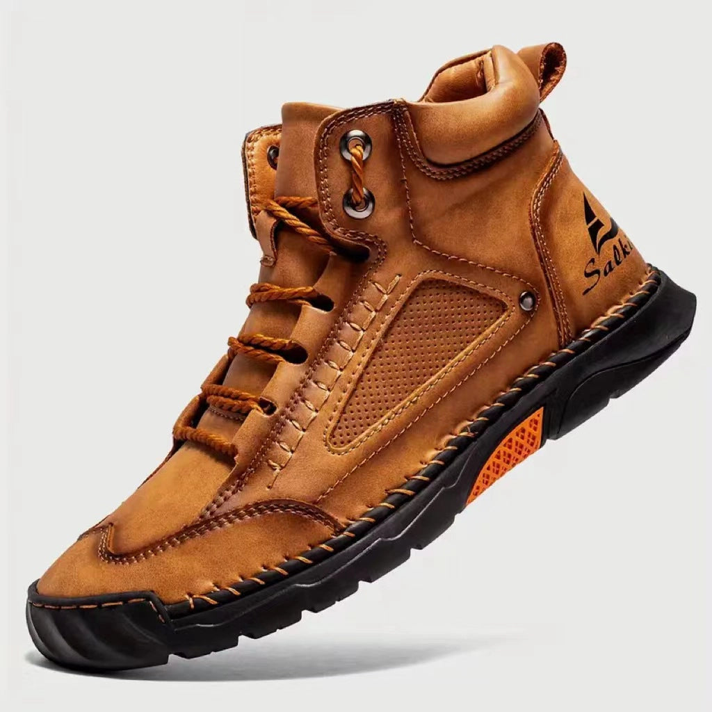 💥 Last Chance – Nur heute! 70% RABATT 💥 Bestseller 💥 Herren Freizeit-Loafer aus Leder, handgefertigt mit rutschfester Sohle & Fußgewölbestütze