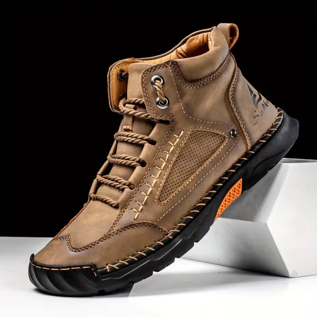 💥 Last Chance – Nur heute! 70% RABATT 💥 Bestseller 💥 Herren Freizeit-Loafer aus Leder, handgefertigt mit rutschfester Sohle & Fußgewölbestütze