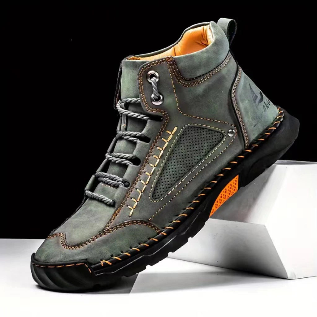 💥 Last Chance – Nur heute! 70% RABATT 💥 Bestseller 💥 Herren Freizeit-Loafer aus Leder, handgefertigt mit rutschfester Sohle & Fußgewölbestütze