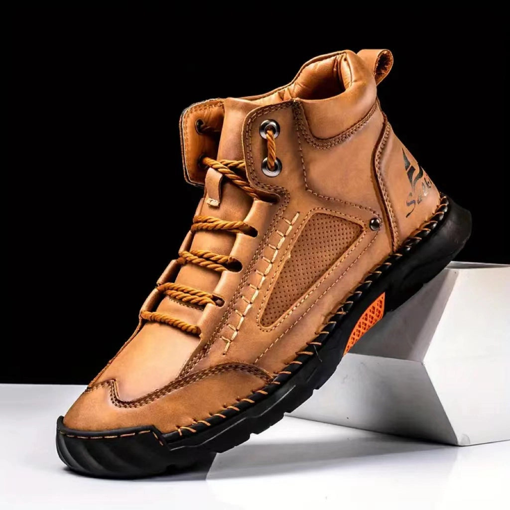 💥 Last Chance – Nur heute! 70% RABATT 💥 Bestseller 💥 Herren Freizeit-Loafer aus Leder, handgefertigt mit rutschfester Sohle & Fußgewölbestütze