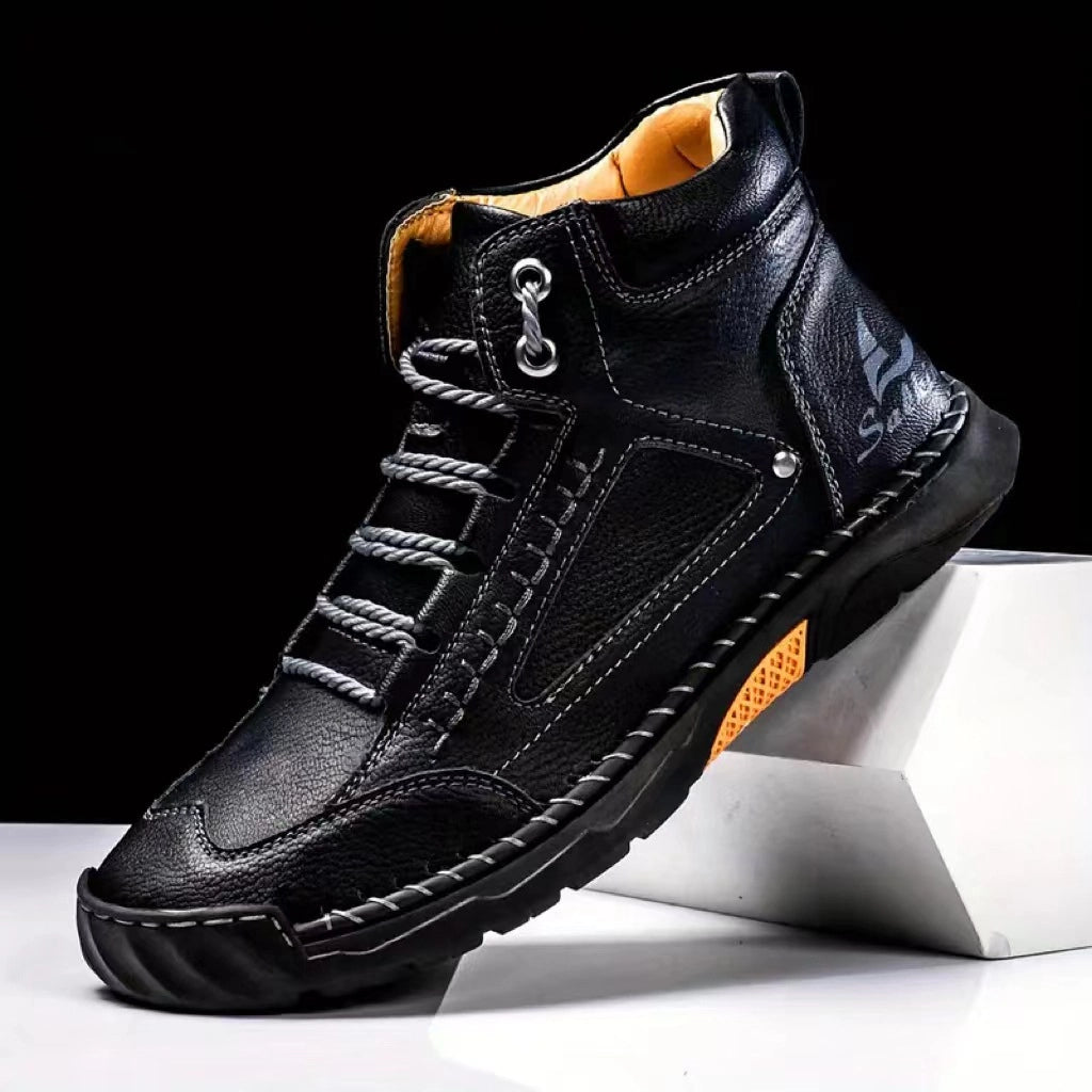 💥 Last Chance – Nur heute! 70% RABATT 💥 Bestseller 💥 Herren Freizeit-Loafer aus Leder, handgefertigt mit rutschfester Sohle & Fußgewölbestütze